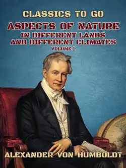 aspects of nature in different lands and different climates volume 1 imagen de la portada del libro