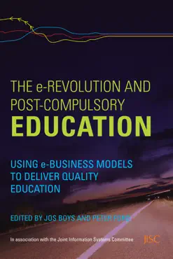 the e-revolution and post-compulsory education book cover image