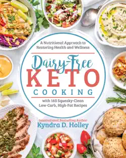 dairy free keto cooking book cover image