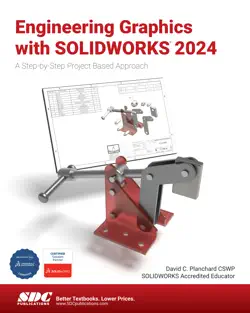 engineering graphics with solidworks 2024 book cover image
