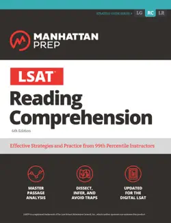 lsat reading comprehension book cover image
