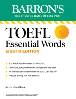 toefl essential words, eighth edition book cover image