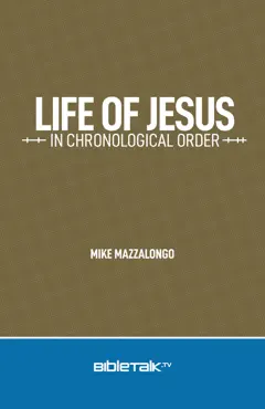 life of jesus in chronological order book cover image