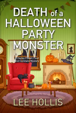 death of a halloween party monster book cover image