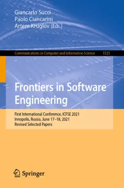 frontiers in software engineering book cover image