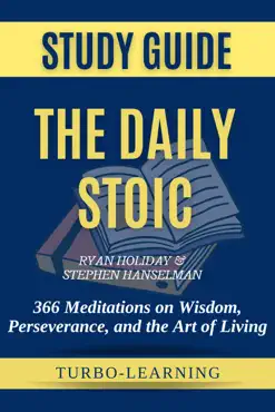 the daily stoic: 366 meditations on wisdom, perseverance, and the art of living imagen de la portada del libro