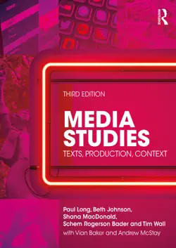 media studies book cover image