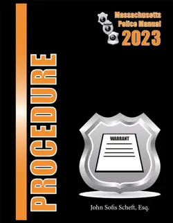 2023 massachusetts procedure police manual book cover image