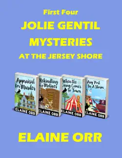 first four jolie gentil mysteries book cover image