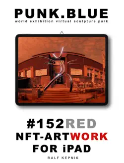 nft-artwork 152 red multivers in blue nrw-forum duesseldorf germany book cover image