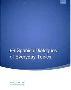 99 spanish dialogues of everyday topics book cover image