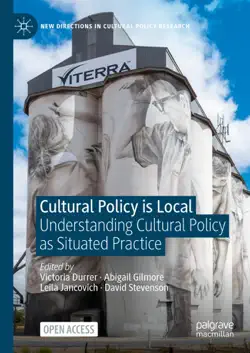 cultural policy is local imagen de la portada del libro
