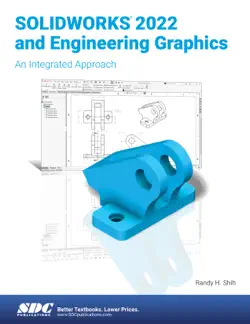 solidworks 2022 and engineering graphics book cover image