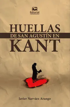 huellas de san agustín en kant imagen de la portada del libro