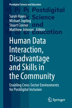 human data interaction, disadvantage and skills in the community book cover image