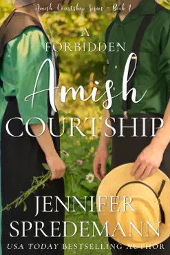 a forbidden amish courtship book cover image