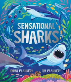 sensational sharks book cover image