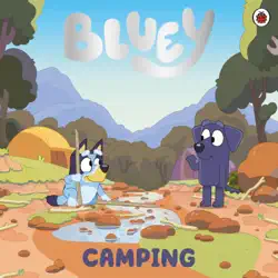 bluey: camping imagen de la portada del libro