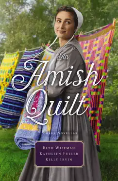 an amish quilt book cover image
