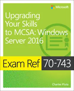 exam ref 70-743 upgrading your skills to mcsa book cover image