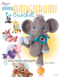 animal amigurumi to crochet book cover image