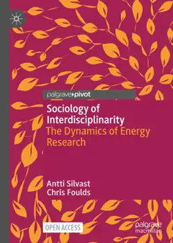 sociology of interdisciplinarity book cover image