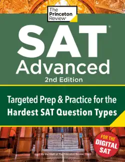 princeton review digital sat advanced, 2nd edition book cover image