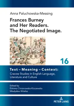 frances burney and her readers. the negotiated image. imagen de la portada del libro