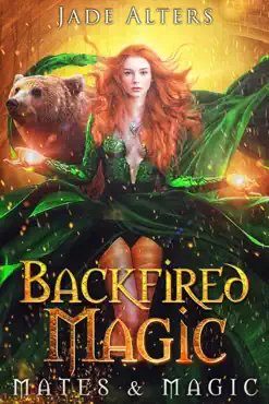 backfired magic: a reverse harem paranormal romance book cover image
