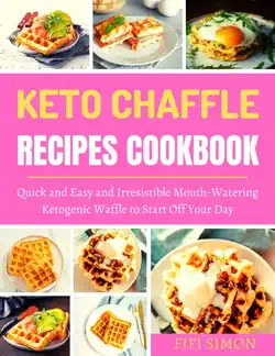 keto chaffle recipes cookbook book cover image