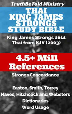 thai king james strongs study bible book cover image