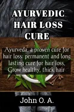 ayurveda, hair loss cure book cover image