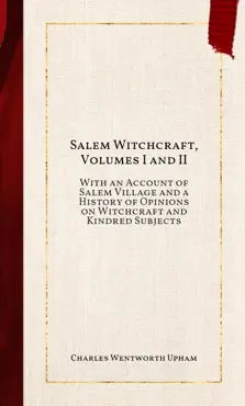 salem witchcraft, volumes i and ii book cover image