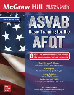 mcgraw hill asvab basic training for the afqt, fourth edition book cover image