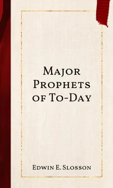 major prophets of to-day book cover image