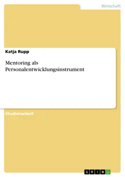 mentoring als personalentwicklungsinstrument book cover image