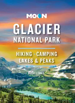 moon glacier national park book cover image