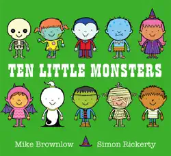 ten little monsters imagen de la portada del libro