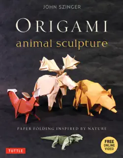 origami animal sculpture book cover image