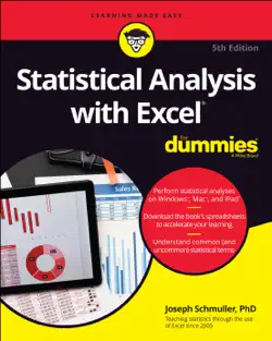statistical analysis with excel for dummies book cover image