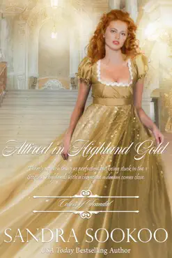 attired in highland gold book cover image