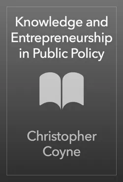 knowledge and entrepreneurship in public policy imagen de la portada del libro