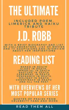 the ultimate j.d. robb reading list with overview of her most popular series book cover image