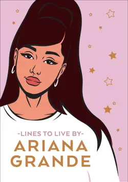 ariana grande lines to live by book cover image