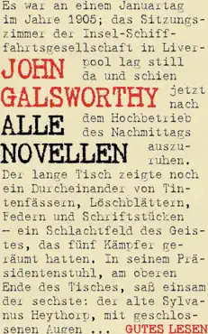 john galsworthy - alle novellen book cover image