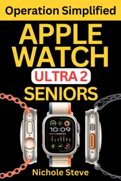 apple watch ultra 2 operation simplified for seniors book cover image