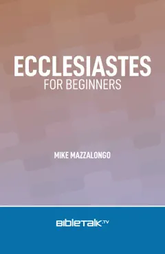 ecclesiastes for beginners book cover image