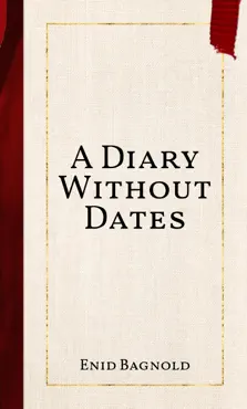 a diary without dates book cover image