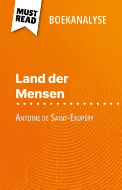 land der mensen van antoine de saint-exupéry (boekanalyse) imagen de la portada del libro