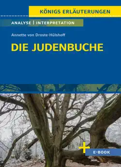 die judenbuche von annette von droste-hülshoff - textanalyse und interpretation imagen de la portada del libro
